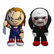 Horror Chucky and Saw Puppet 8-Inch Plush Set